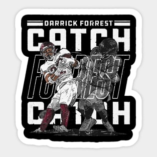 Darrick Forrest Washington Interception Sticker